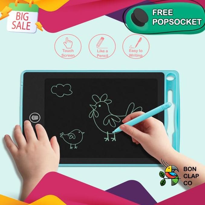 

Tablet Menggambar Anak Drawing Digital LCD Papan Tulis Belajar KR-005 GGS