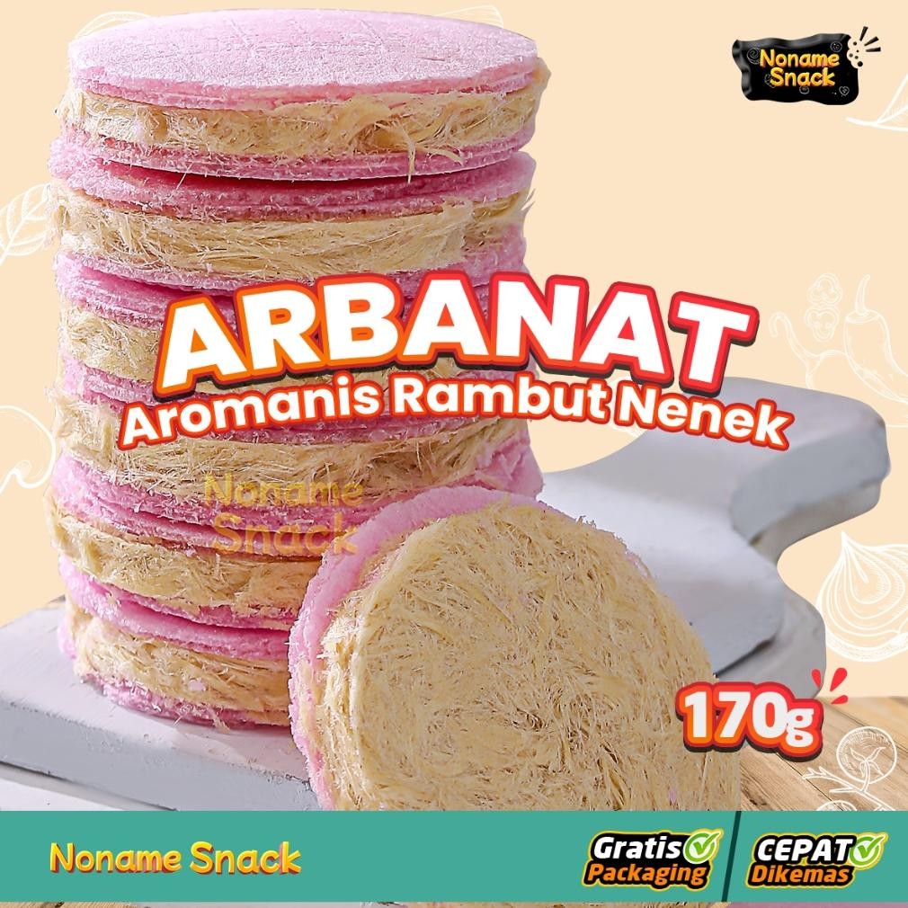 

Noname Snack - Arbanat - Aromanis Rambut Nenek 1Pcs Grosir