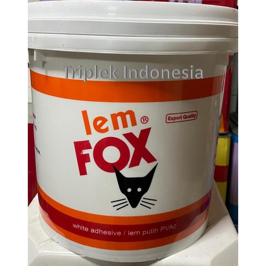 

Lem Putih Fox PVAC 10kg (Ember) PT