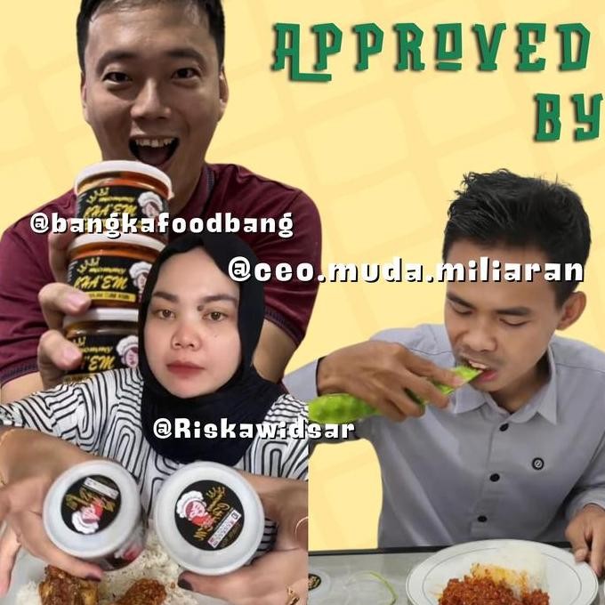 

Paket Hemat Bundling 3 Sambal Bajak Sambel Ijo Paket Hemat Pete Jengkol Cumi Asin Ikan Teri Medan Kacang Jengki Ayam Suwir Sambal Bundling Cabe Cabai Merah Pedas Manis / Kemasan Berat 200 Gram / Sambal Mommy Cha'em