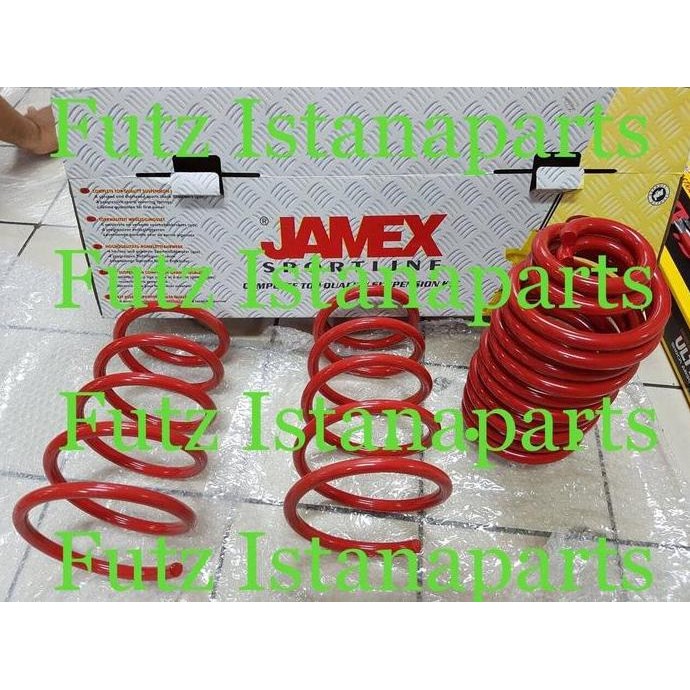 PER KEONG CEPER # LOWERING SPRING MERK JAMEX TOYOTA AVANZA 2012-ON
