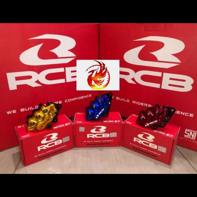 Kaliper RCB S1 Piston2 Depan Honda Matic