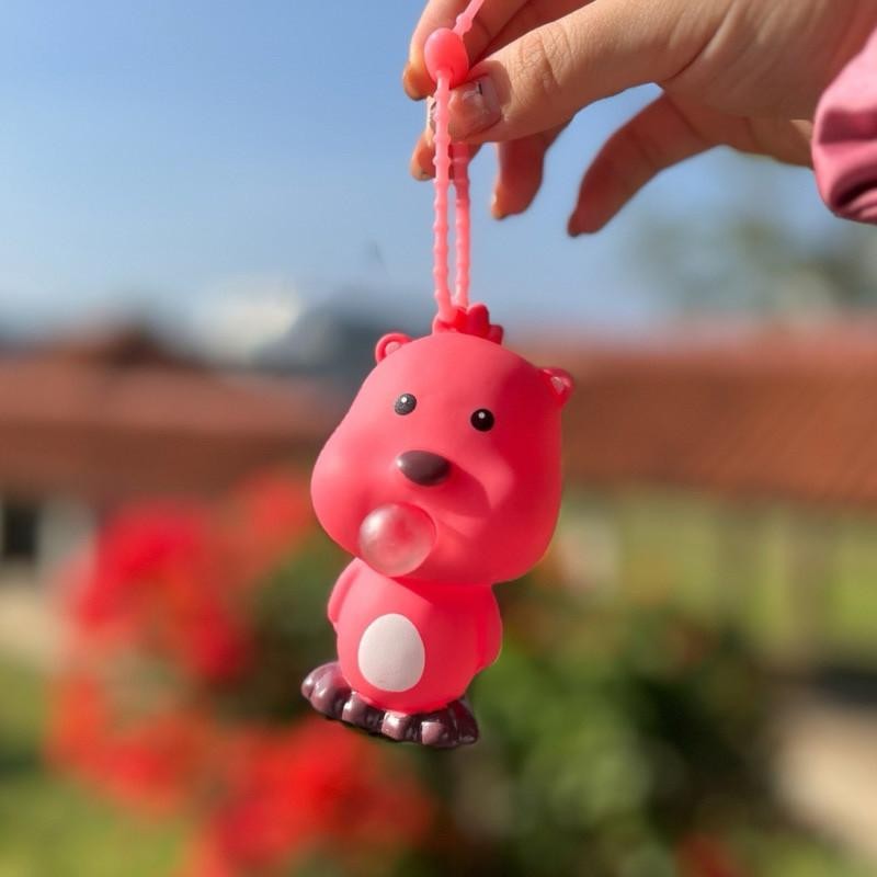 Cootoy Loopy Bubble Pororo Gantungan Tas Original Miniso Gantungan Tas Keychain Lucu