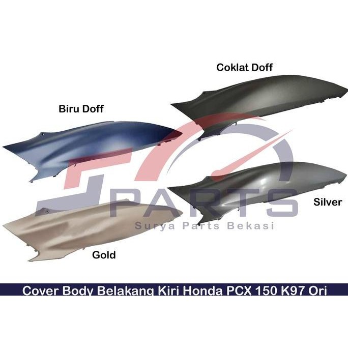 Cover Body Belakang Honda Pcx 150 Kiri K97 Pcx 150 2017 - 2021 Original Terbaru