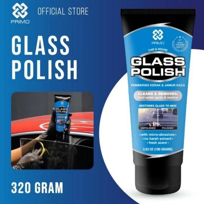 Glass Polish Primo Pembersih Jamur Kaca Mobil & Rumah 320gr