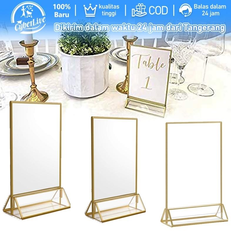 

Stand Akrilik Tempat Brosur Akrilik Tent Card Holder Portrait T Untuk Cafe Atau Rumah Makan