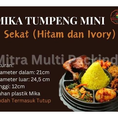 Mika Tumpeng Mini Sekat 7 Isi 10 Hitamivory Mika Ct20 Sekat Tempat Nasi Tumpeng Mini