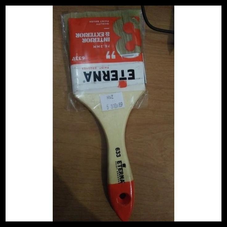 

DISKON KUAS CAT PAINT BRUSH 3 INCI 3" ETERNA MURAH BAGUS !!!!