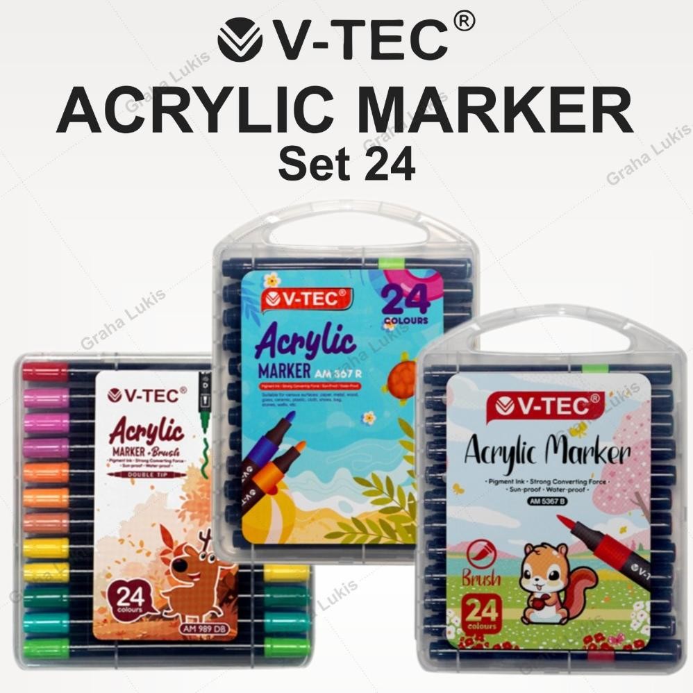 

V-TEC MARKER ACRYLIC SET 24 DiM