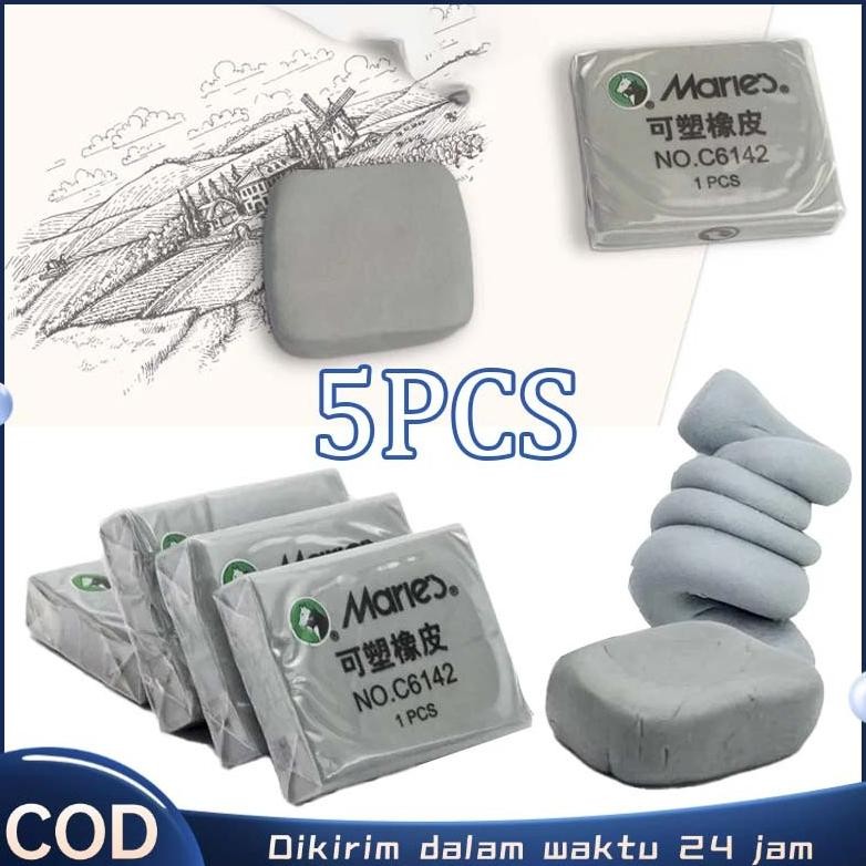

Kneadable Eraser Penghapus Lunak Drawing Eraser Deli Eraser DiM