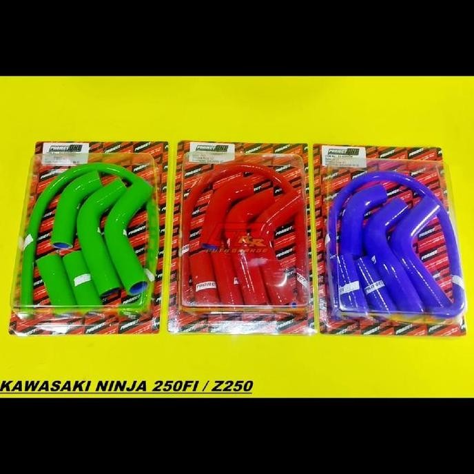 SELANG RADIATOR HOSE PROJECTONE NINJA 250 KARBU FI BUKAN SAMCO