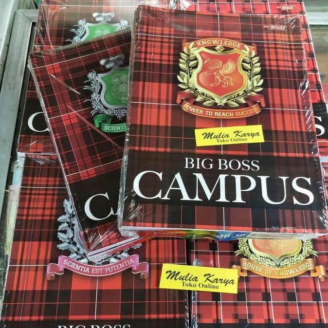 

Buku Tulis Boxy Big Boss CAMPUS 36 lembar MM