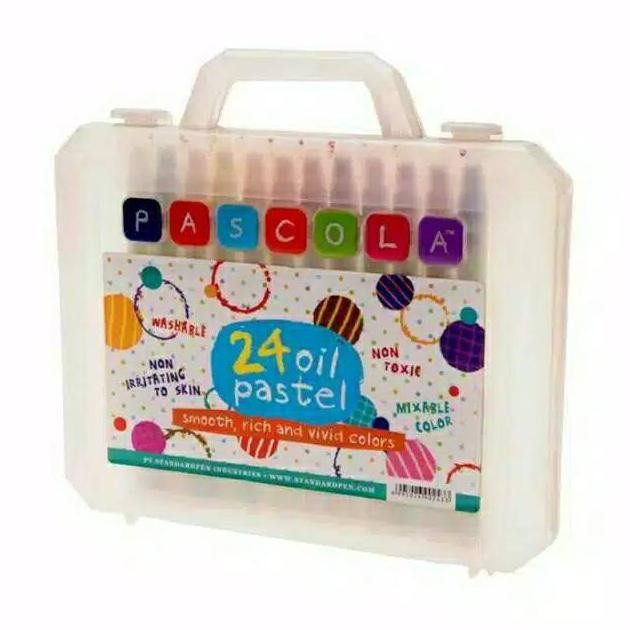 

Crayon Pascola 24 C Warna Oil Pastel Standard / Krayon Pascola- SHSNP SHAGB DiM