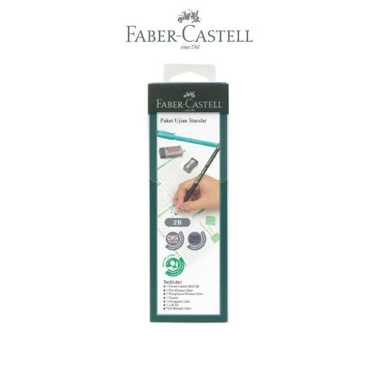 

Paket Ujian Faber Castell Standard Tempat pensil FABER-CASTELL paket ujian standar standard original fabercastell DiM