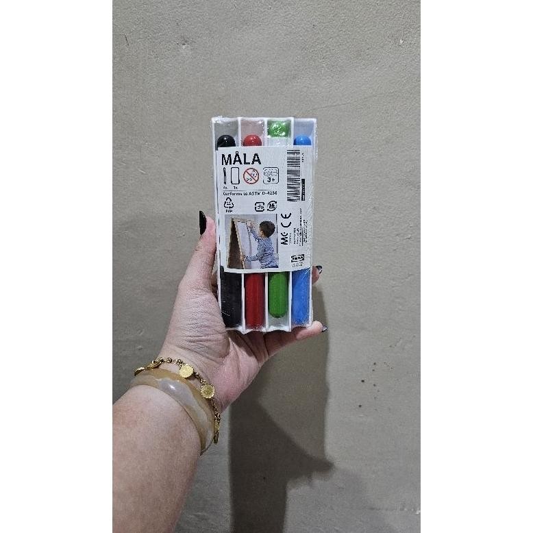 

M4L4 Puplen, spidol papan tulis dengan penghapus, sapidol warna campuran, spidol warna warni DiM