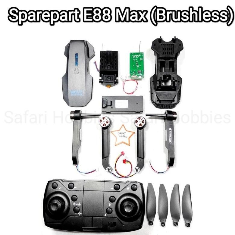 Grosir Sparepart Drone E88 Max (Brushless)