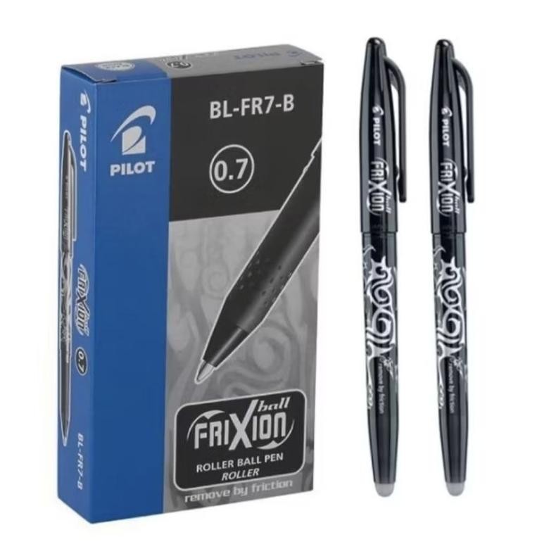 

Pilot Frixion Pen 0.7 mm BL-FR7-B pulpen bisa dihapus (harga per pcs) DiM