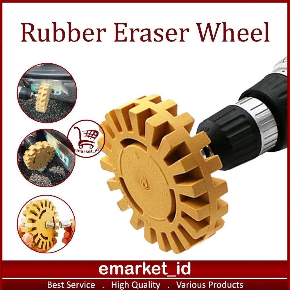

Roda Karet Penghapus Lem / Rubber Eraser Wheel Cat Mobil / Decal Caramel Pneumatic Remove Removal DiM