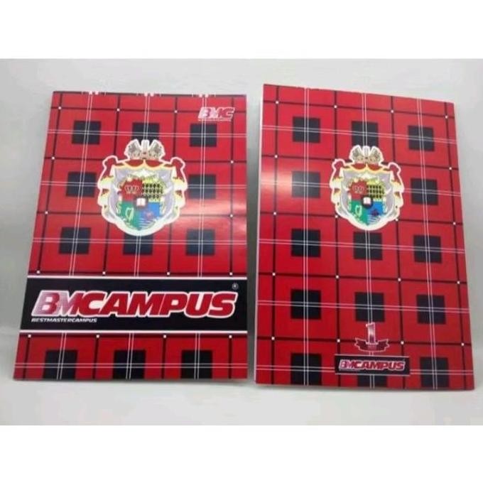 

BUKU TULIS BMCAMPUS ISI 36 & 50 LEMBAR UKURAN BOXY 1 PACK ISI 10 BUKU Kertas tebal PS