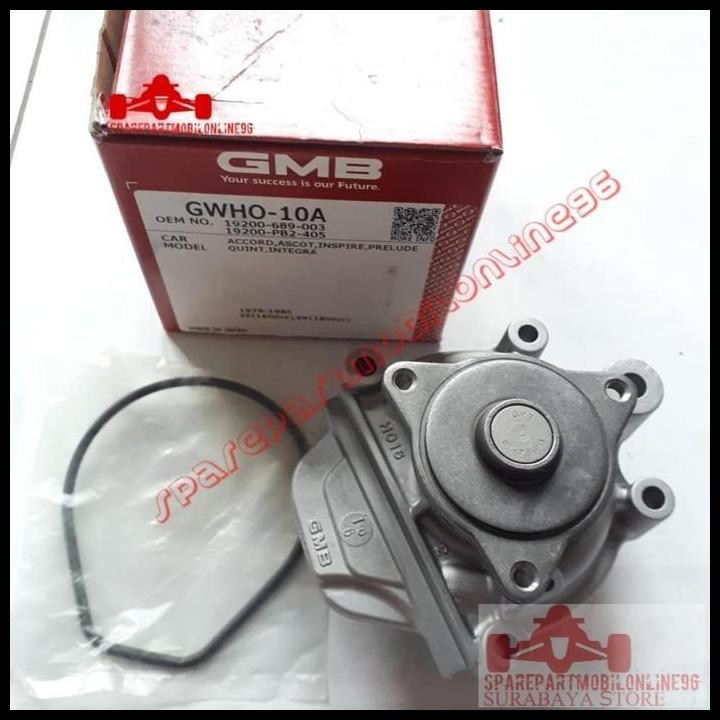 GRATIS ONGKIR WATER PUMP POMPA AIR HONDA ACCORD 1979 1980 1981 GMB JAPAN 