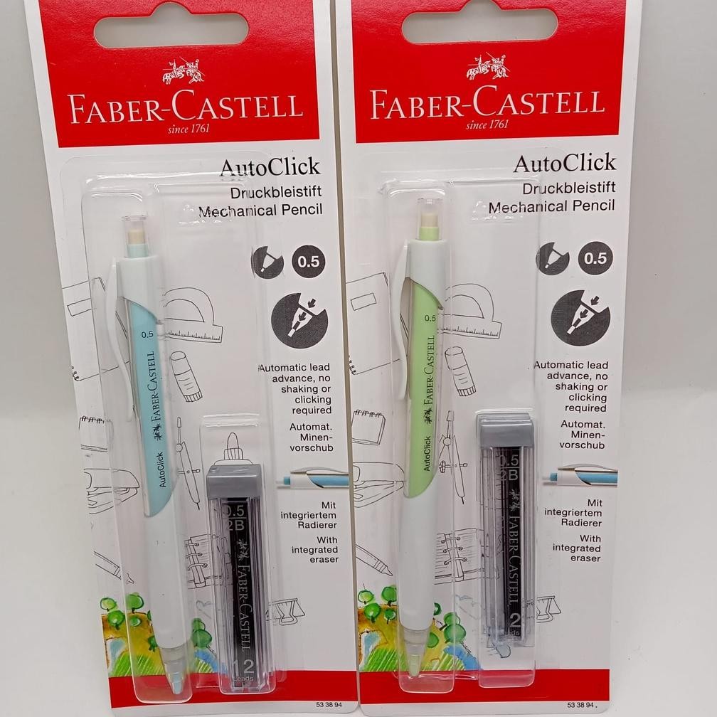 

Pensil Mekanik Faber Castell AutoClick Mechanical Pencil 0.5 DiM