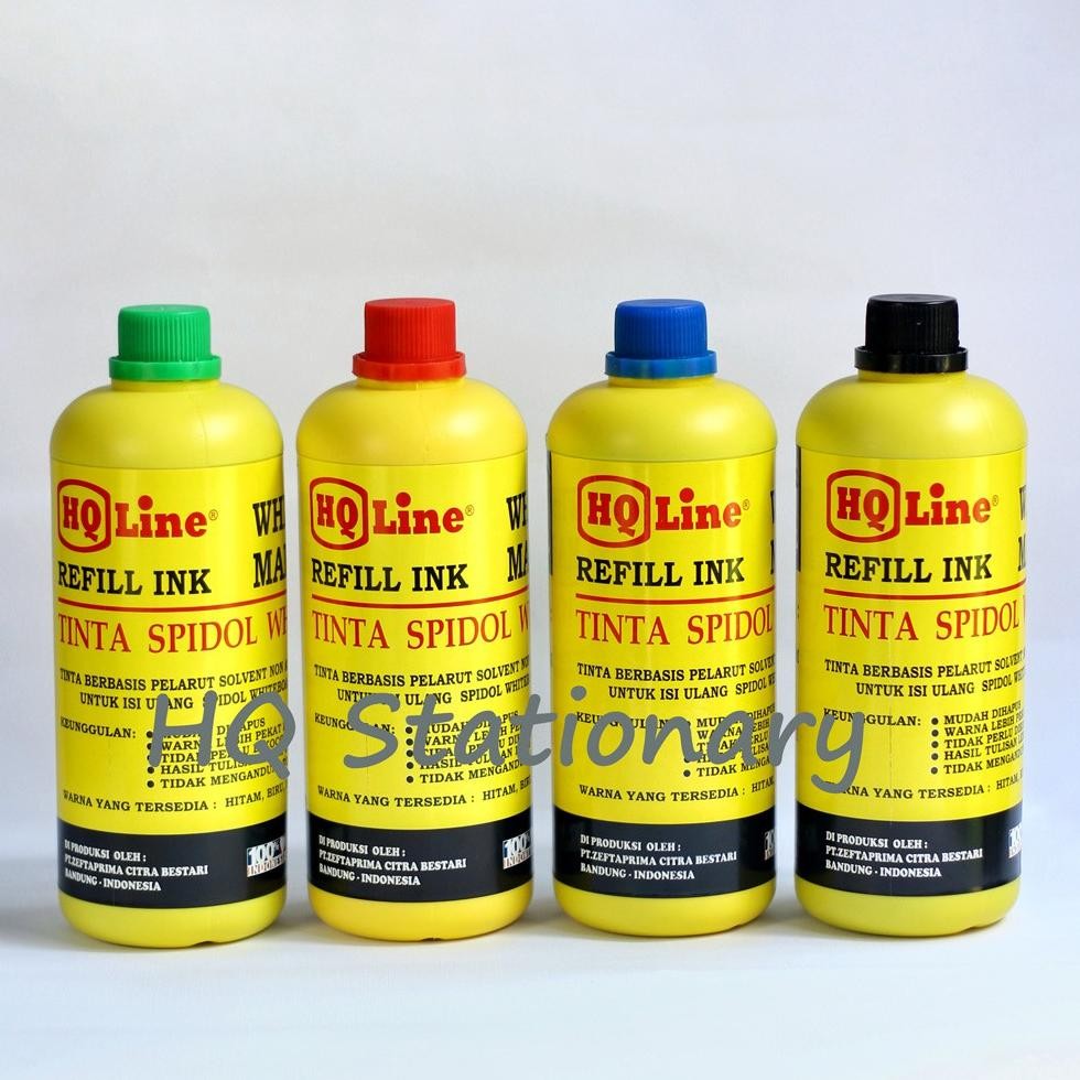 

Tinta Refill Spidol White Board HQ Line kemasan 1 liter (Bisa dihapus) DiM