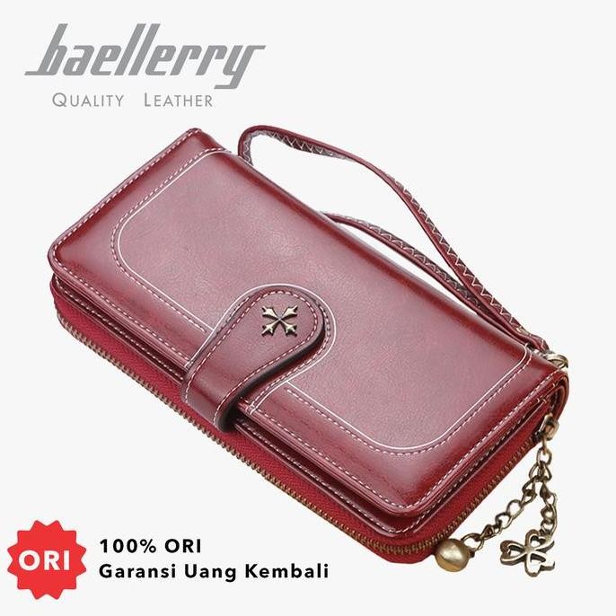 Dompet Wanita Panjang Kulit BAELLERRY N1813 ZS