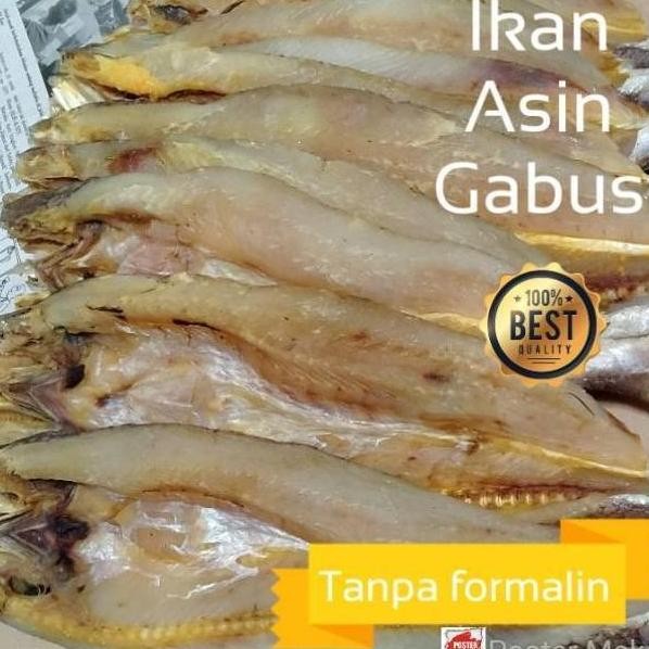 

Ikan Asin Gabus Laut SUPER 1KG Bersih Toko By Bandar Ikan Asin Jambal Roti