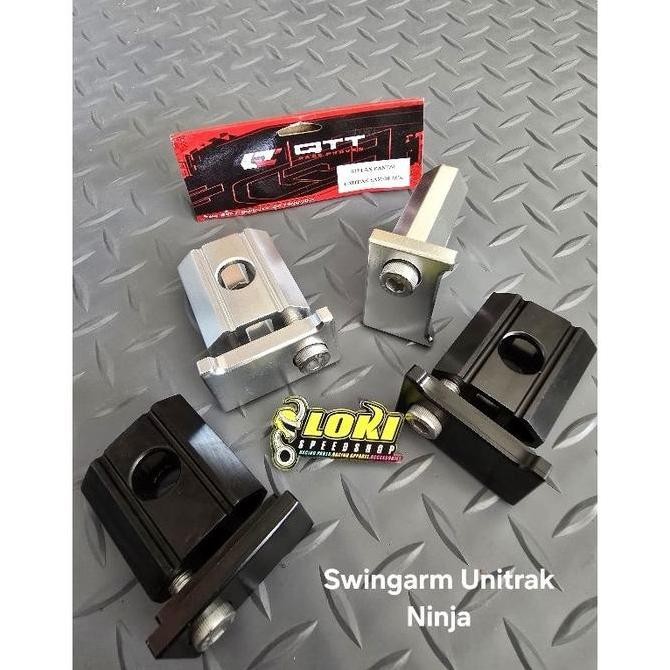 SETELAN RANTAI SWINGARM UNITRACK SQUARE ARM QTT NINJA JUPITER FIZR UNIVERSAL