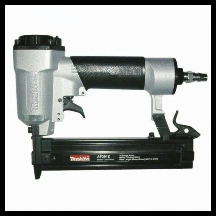 

TERMURAH MESIN PAKU TEMBAK AIR NAILER STAPLES ANGIN MAKITA AF301Z / AF 301 Z !!