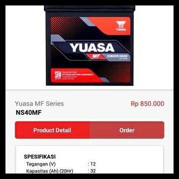 DISKON AKI ACCU MOBIL 34B19L 34B19L ERTIGA BENSIN & SUZUKI IGNIS YUASA KERING 