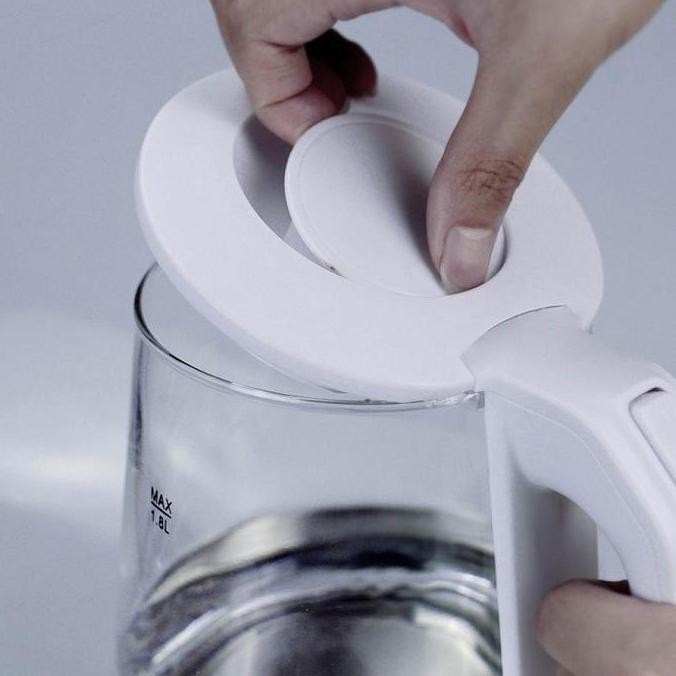 IDEALIFE  il 113 jumbo Auto Electric Glass Kettle - Teko Listrik Kaca