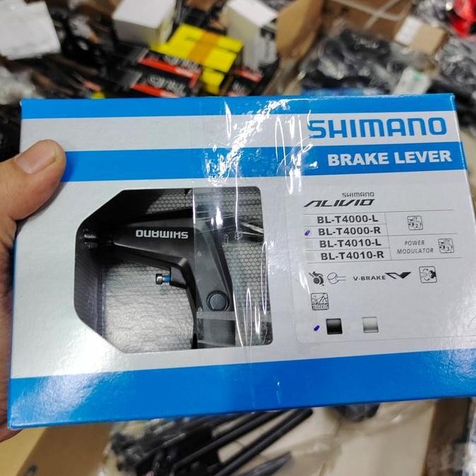 Handle Rem Shimano M4000 Sepasang - Brake Lever Sepeda MTB Ori Shimano