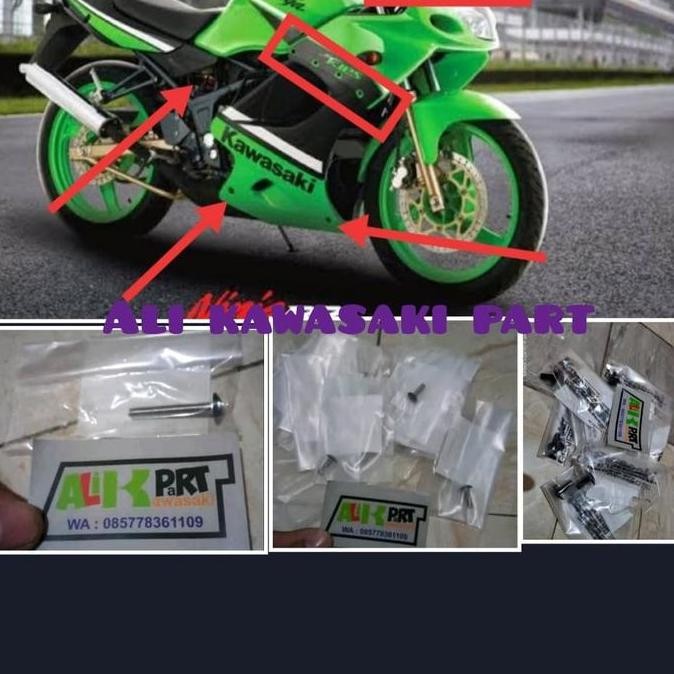 Baut Body Set Ninja Rr Old Original Hemat