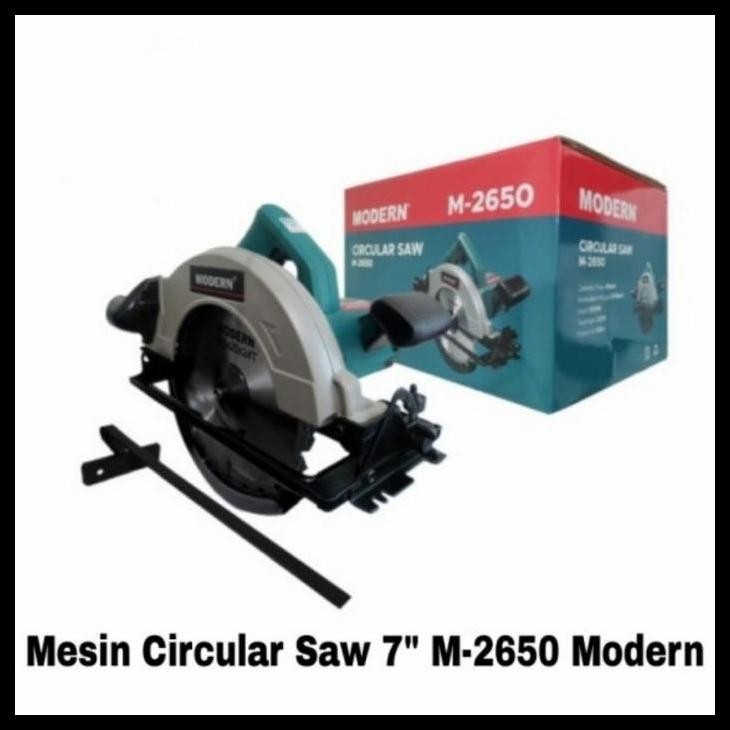 TERBARU MESIN CIRCLE CIRCULAR SAW MODERN M2650 MODERN M 2650 POTONG KAYU 
