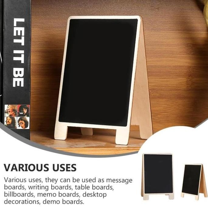 

Papan Tulis Kapur 30x40cm Dengan Standing Papan Tulis Blackboard murah