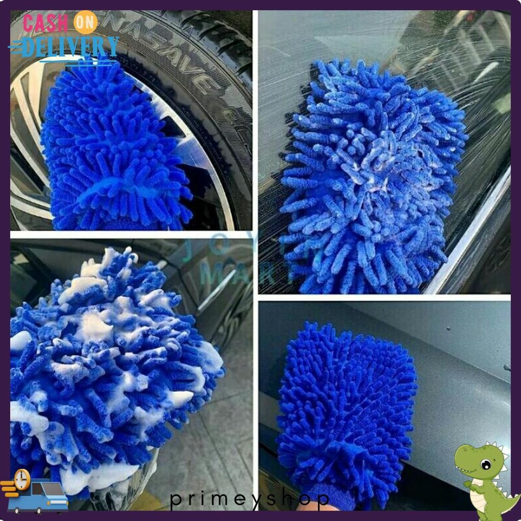 Sarung Tangan Microfiber Kain Lap Mikrofiber Cendol Cuci Mobil Terlengkap Dan Termurah