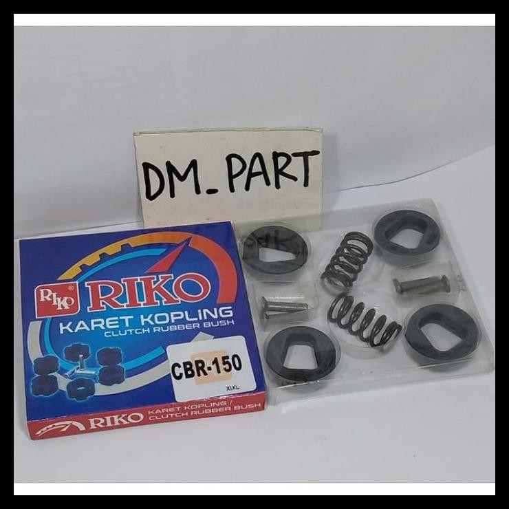 GRATIS ONGKIR KARET DUMPER PERDAM RUMAH KOPLING CBR 150 ASLI ORI RIKO 