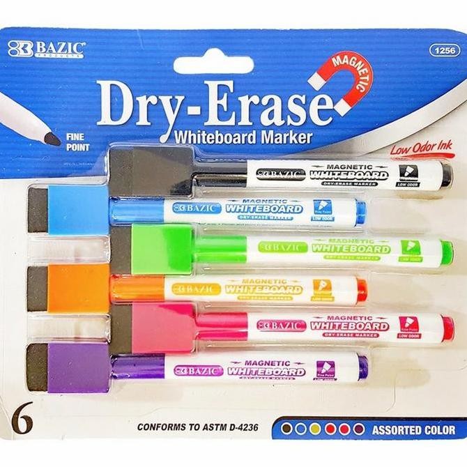 

BAZICMAGNETICWHITEBOARDMARKERSET 3 6WARNA SPIDOLPAPANTULISMAGNET murah