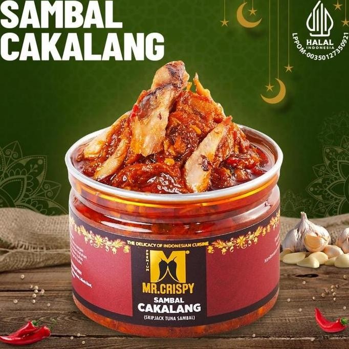 

Sambal Cakalang/Tongkol/Roa/Ikan Asin Jambal Sambel Mr.Crispy