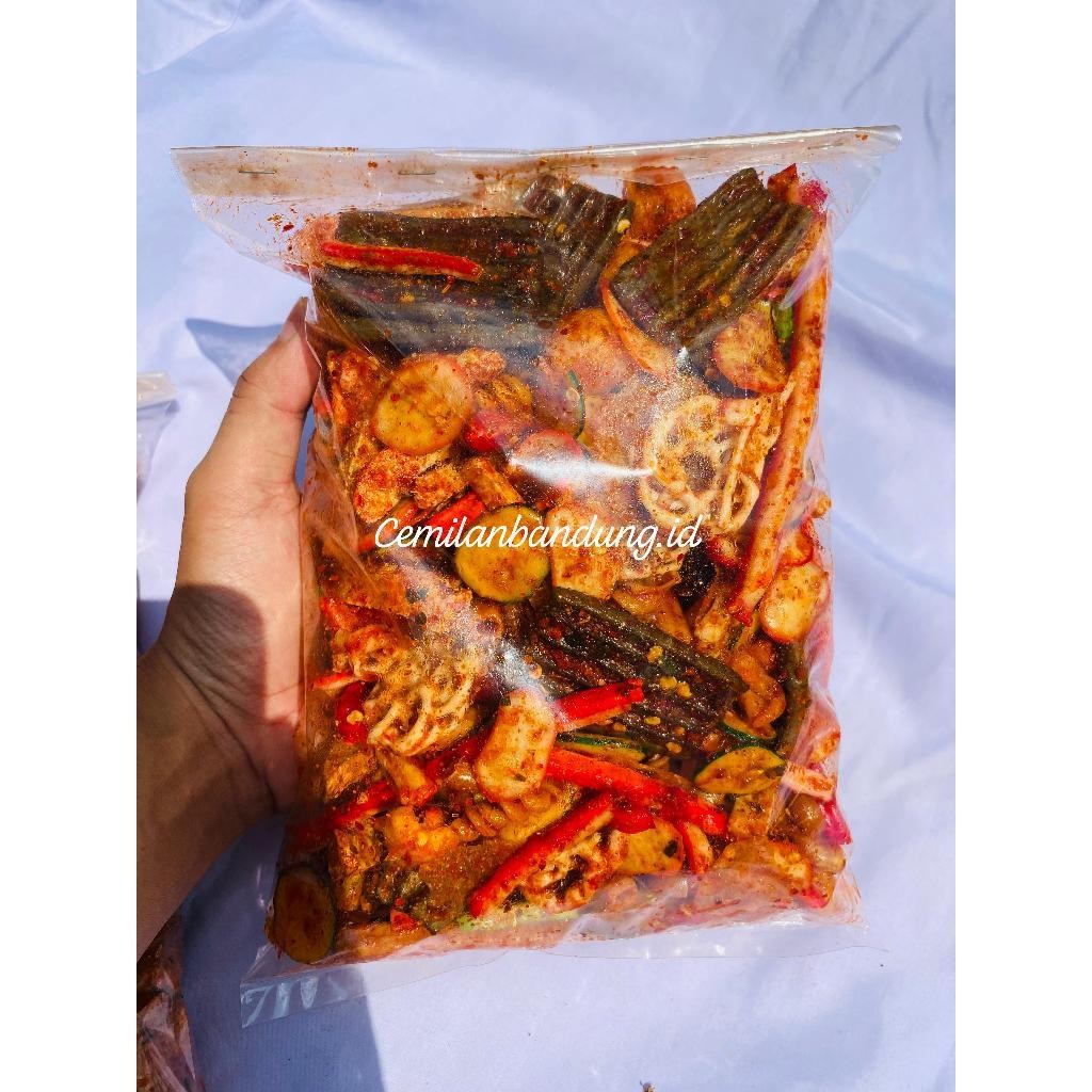 

RKM kerupuk seblak campur mix seblak kerupuk mix campur seblak beton/kerupuk jengkol/kerupuk rafael/basreng/kripca/makaroni/kerupuk seblak dll seblak campur/mix komplit semua kerupuk seblak ada enak cikruh pedas daun jeruk bumbu melimpah 1kg 500gr 250gr