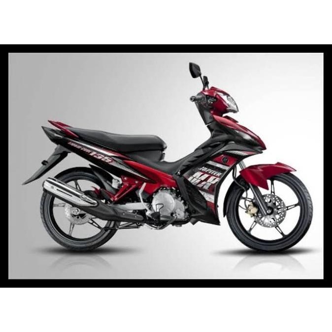 DISKON (ORI)  STRIPING YAMAHA JUPITER MX NEW 135 2013 MERAH KUALITAS ORIGINAL 