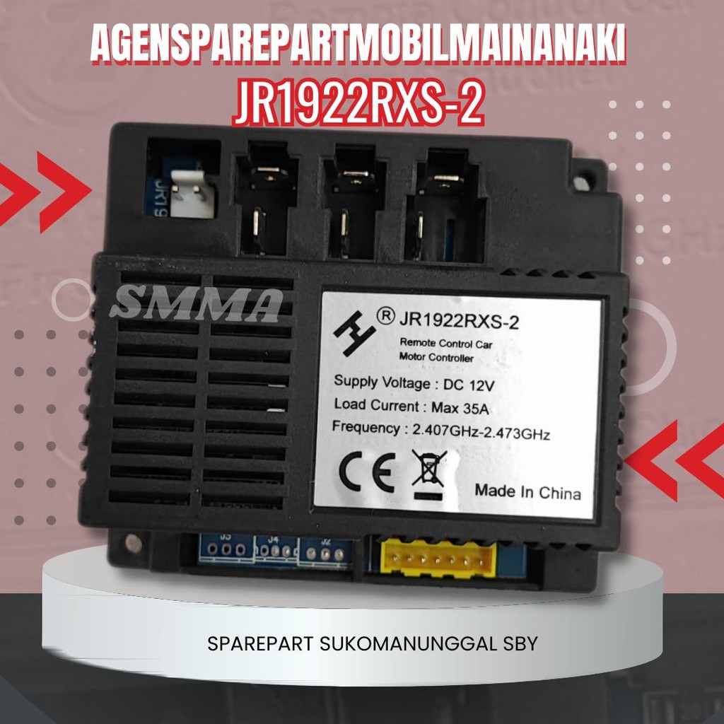 Ready Receiver + Remote Control JR1922RXS-2 modul PCB mobil aki, pliko, PMB, Wim cycle mobil mainan 