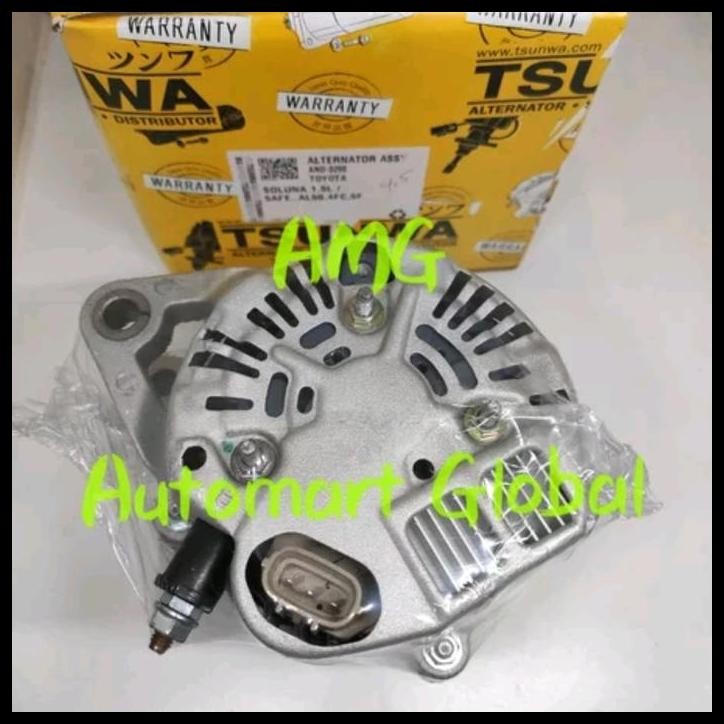 TERMURAH DINAMO CAS SOLUNA ALTERNATOR SOLUNA VIOS GREAT BODY BESAR 75A 5AFE AL50 