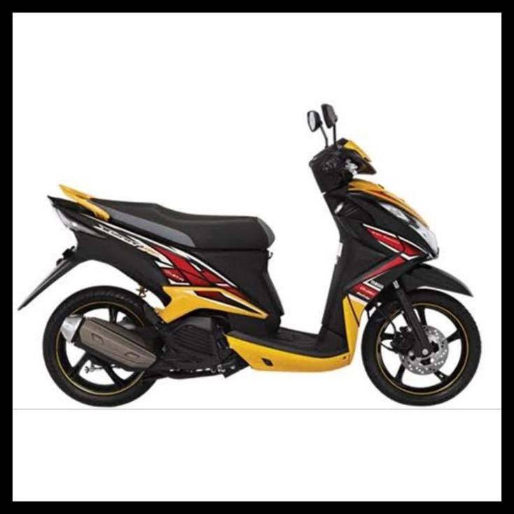 DISKON (ORI) STRIPING YAMAHA XEON RC 125 2013 HITAM KUNING LIST BODY STANDAR 