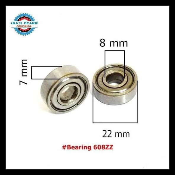 GRATIS ONGKIR BEARING 608 ZZ ORIGINAL NSK 