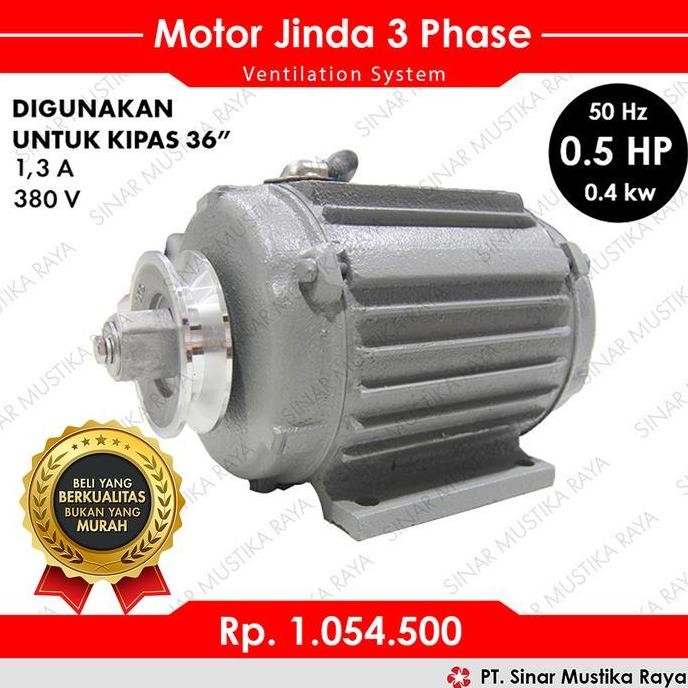 Motor Jinda 3 Phase Spare Part Kipas China 36" Exhaust Box Fan