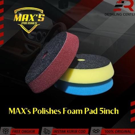 Max'S Polishes Foam Pad 5 Inch Busa Poles 5Inch
