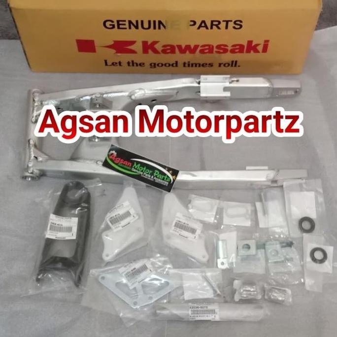 swing arm kumplit set klx 140 pnp klx 150 orinal kawasaki