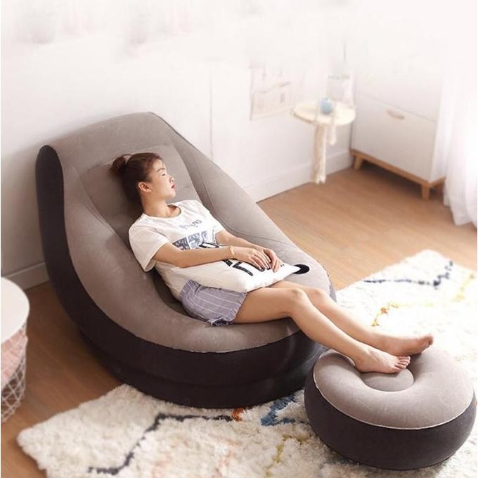 1 Set Kursi Bangku Chair Sofa Besar Ruang Tamu Baca Tidur Nongkrong